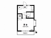 ハイム枝201 間取図