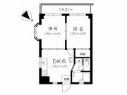 間取  (グランメール玉川 201)